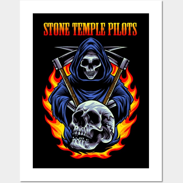 STONE STORY PILOTS BAND Wall Art by rackoto